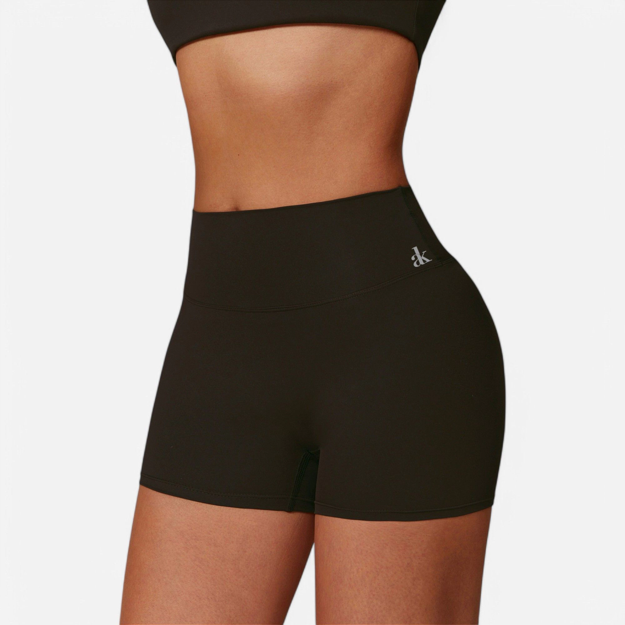 Anna-Kaci Women's High Waist Ruched Seamless Shorts with Stretch Fabric