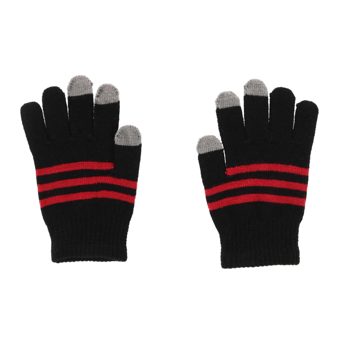 Grand Sierra Kids' One Striped Touchscreen Winter Glove
