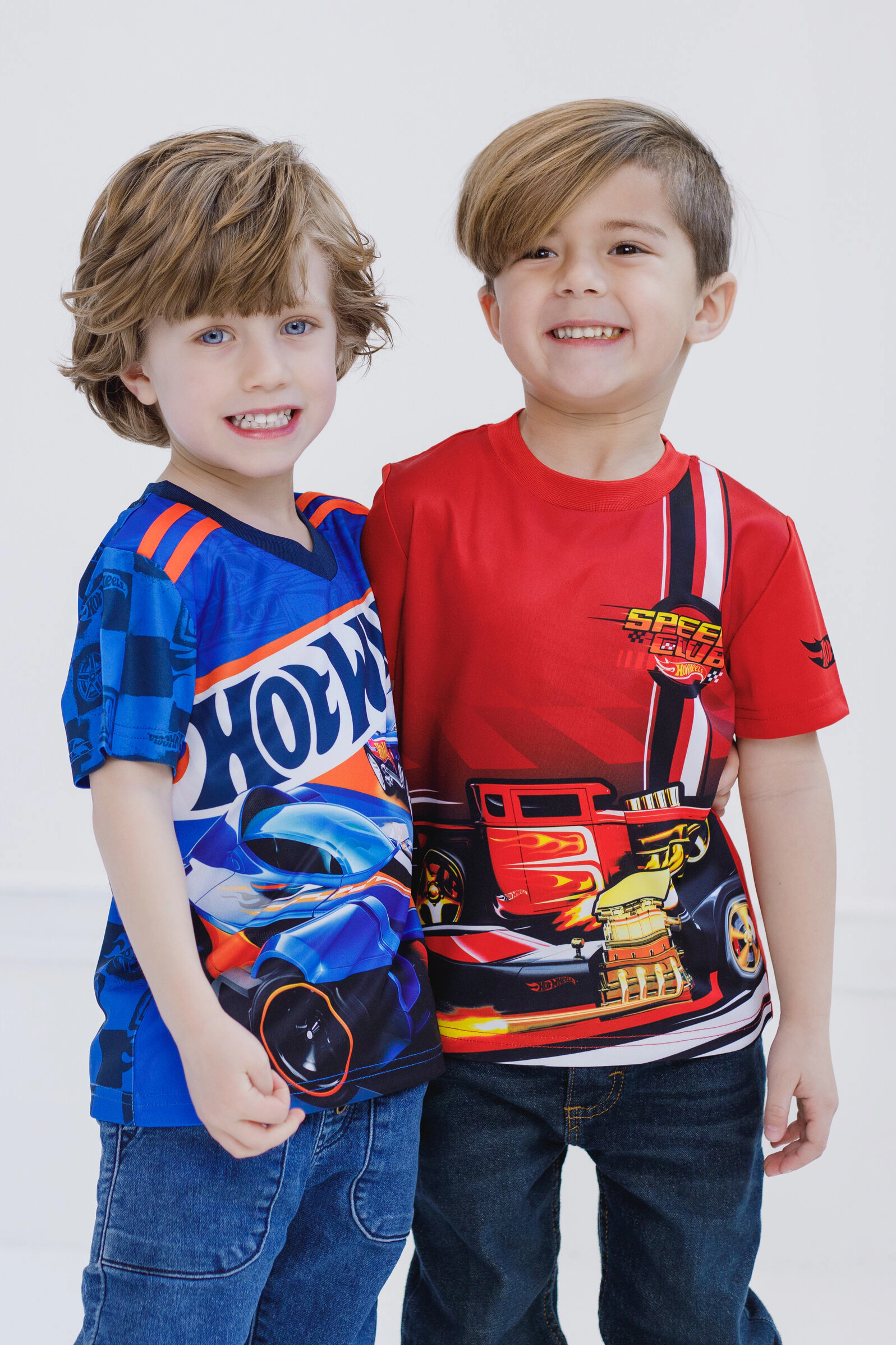 Hot Wheels Boys' 2-Pack Athletic T-Shirts