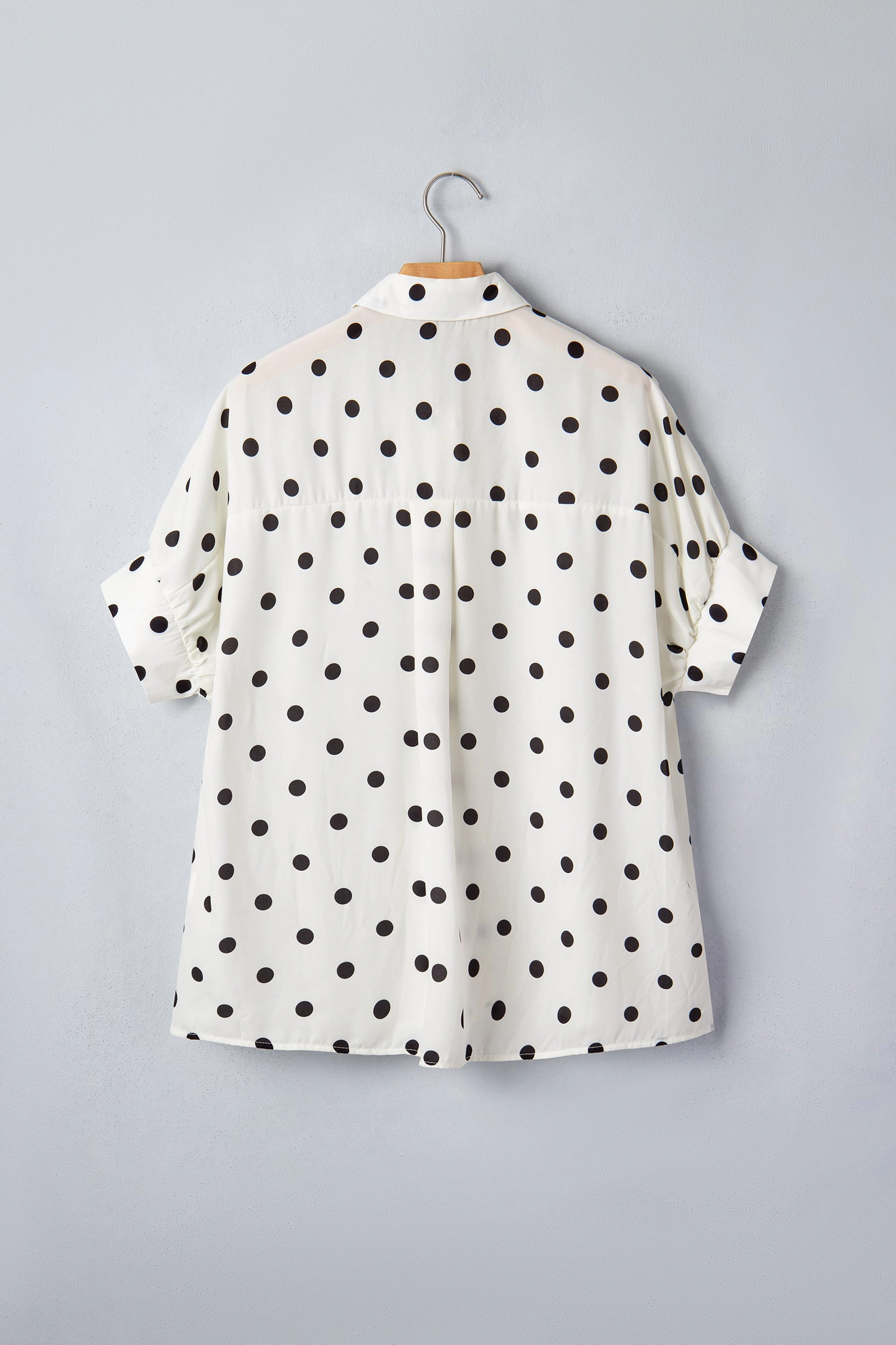 Threaded Pear Taylor Print Loose Dolman Shirt