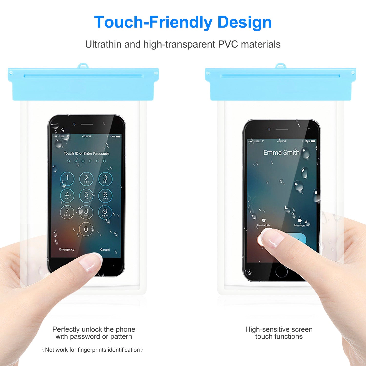GBruno IPX8 Waterproof Phone Pouch For Devices To 6in