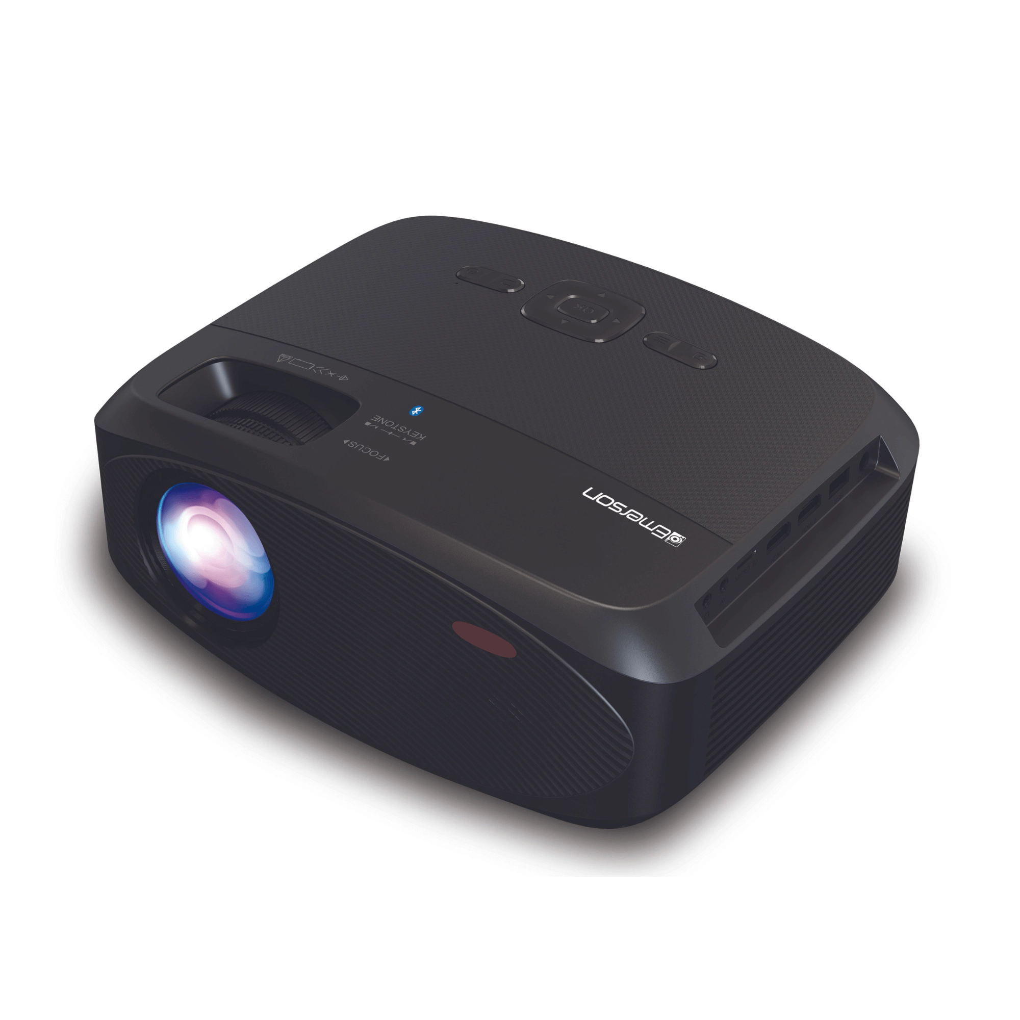 Emerson 210" Home Theater LCD Projector Combo with Screen and Carry Case