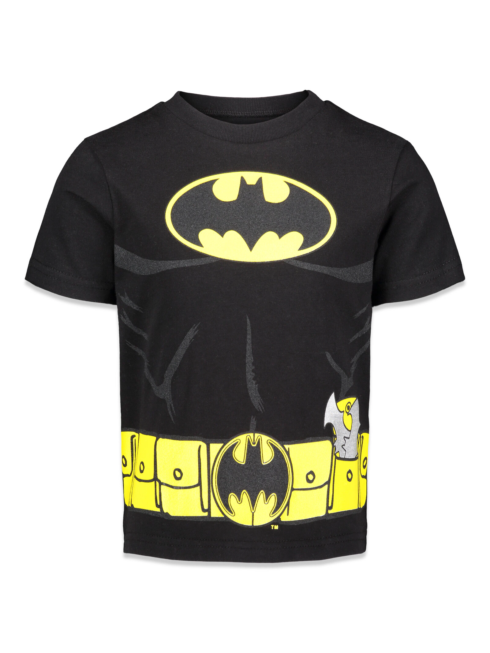 DC Comics Justice League Batman Boys' Short Sleeve T-Shirt 3-Pack