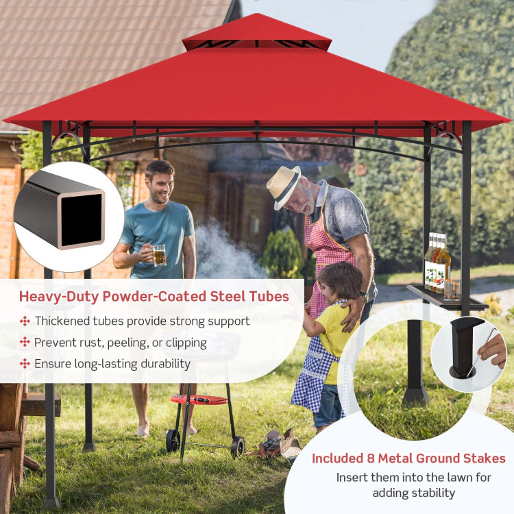 Hivvago Barbecue Grill Shelter Canopy