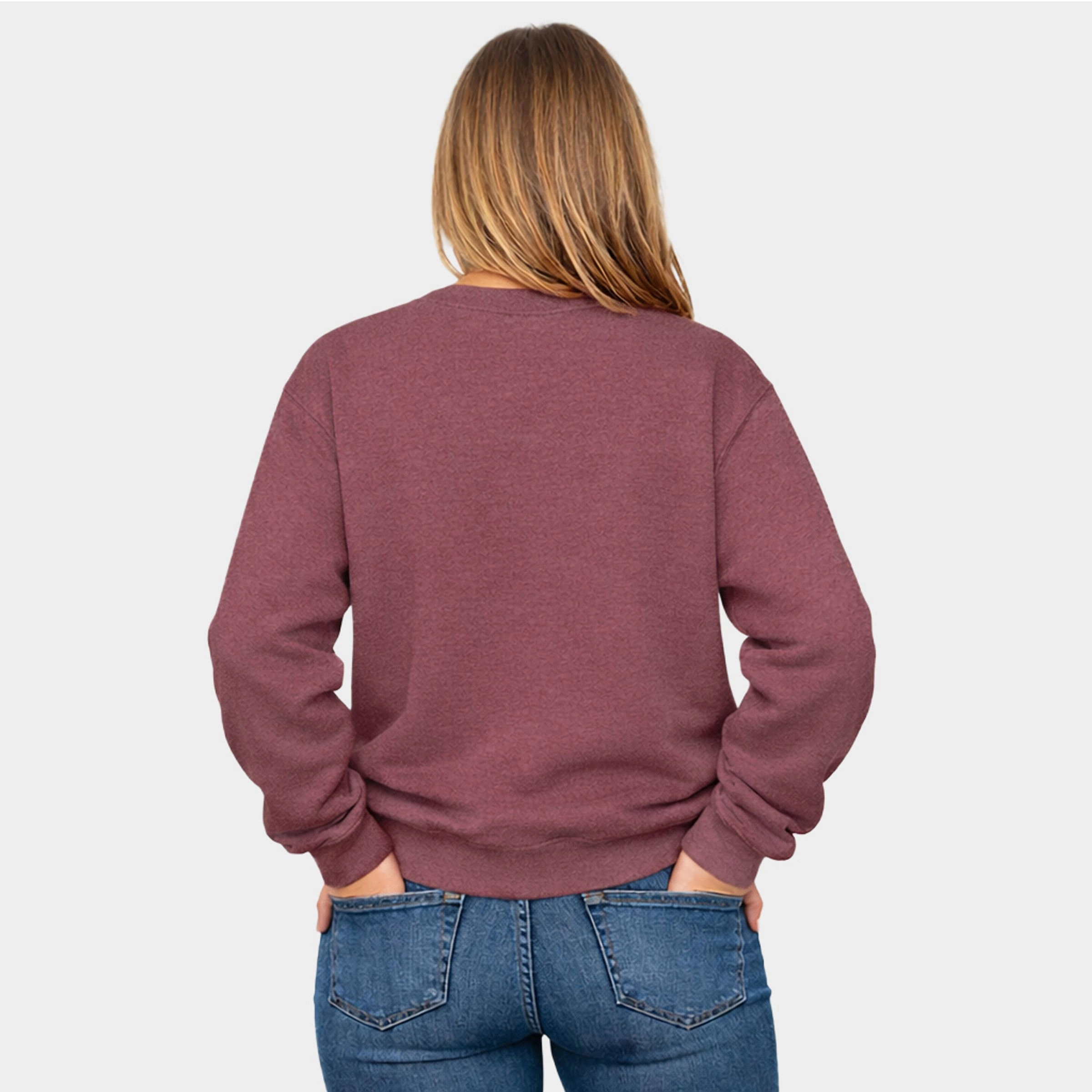 Simply Sage Market - Women's Graphic Sweatshirt Cozy Season Coquette Stripes