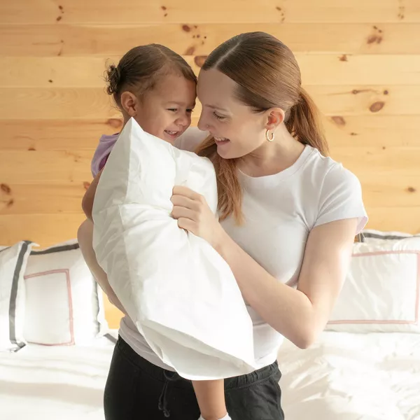 Sperric Cozy Jumbo Toddler Pillow with Pillowcase – 13x18 Inches – Soft, Hypoallergenic, and Supportive for Better Sleep