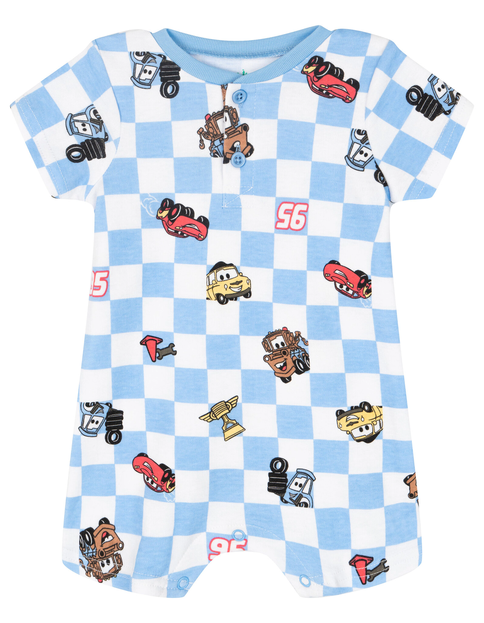 Disney Baby Boys' 2-Pack One Piece Rompers