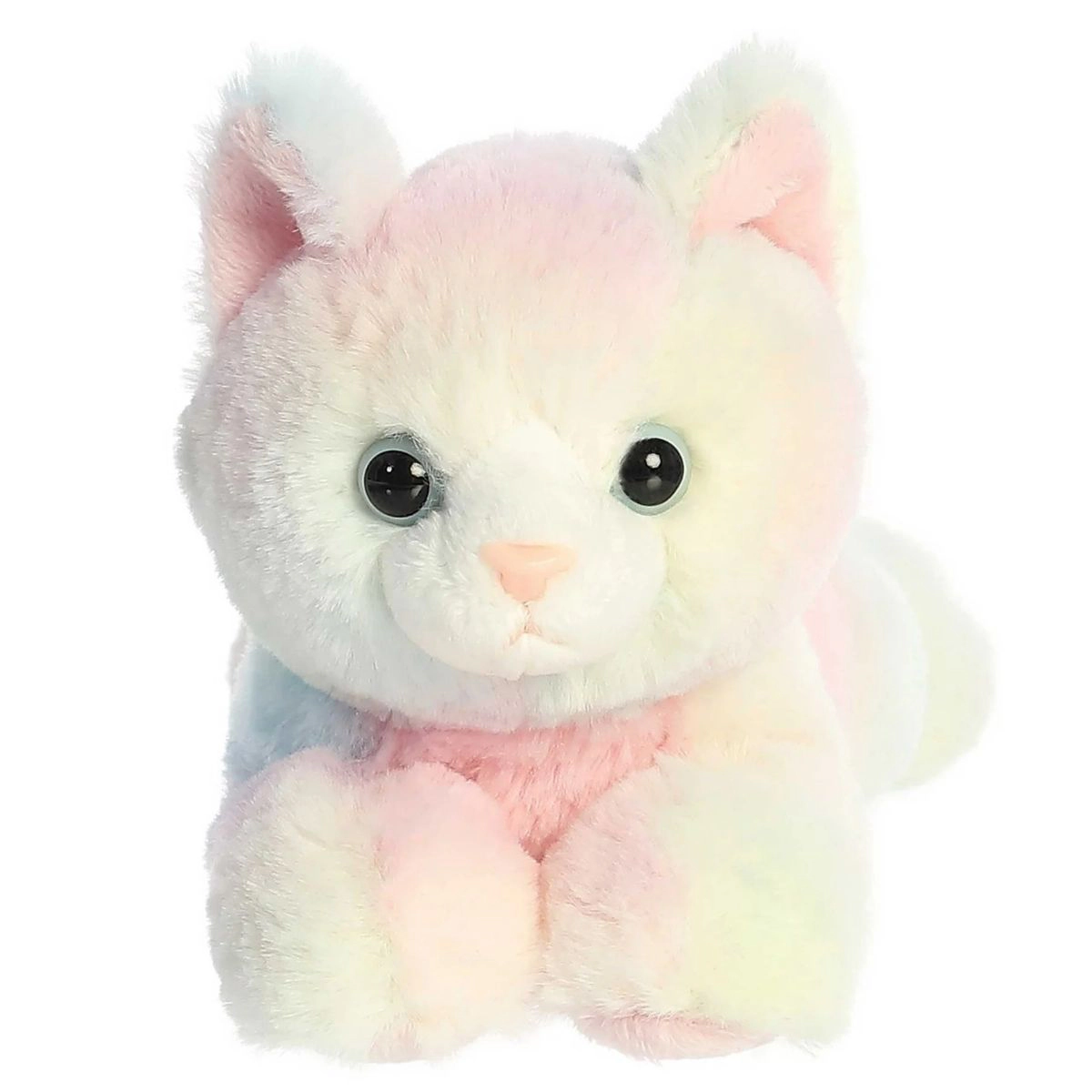 Aurora Mini Flopsie Rainbow Kitten Stuffed Animal - 8-Inch Plush