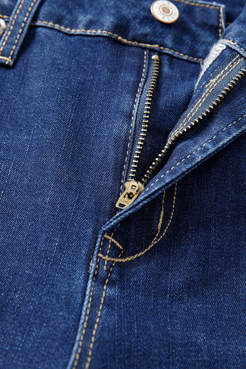 Threaded Pear Women's Samantha Western Stitch Patched Pocket Bootcut Jeans