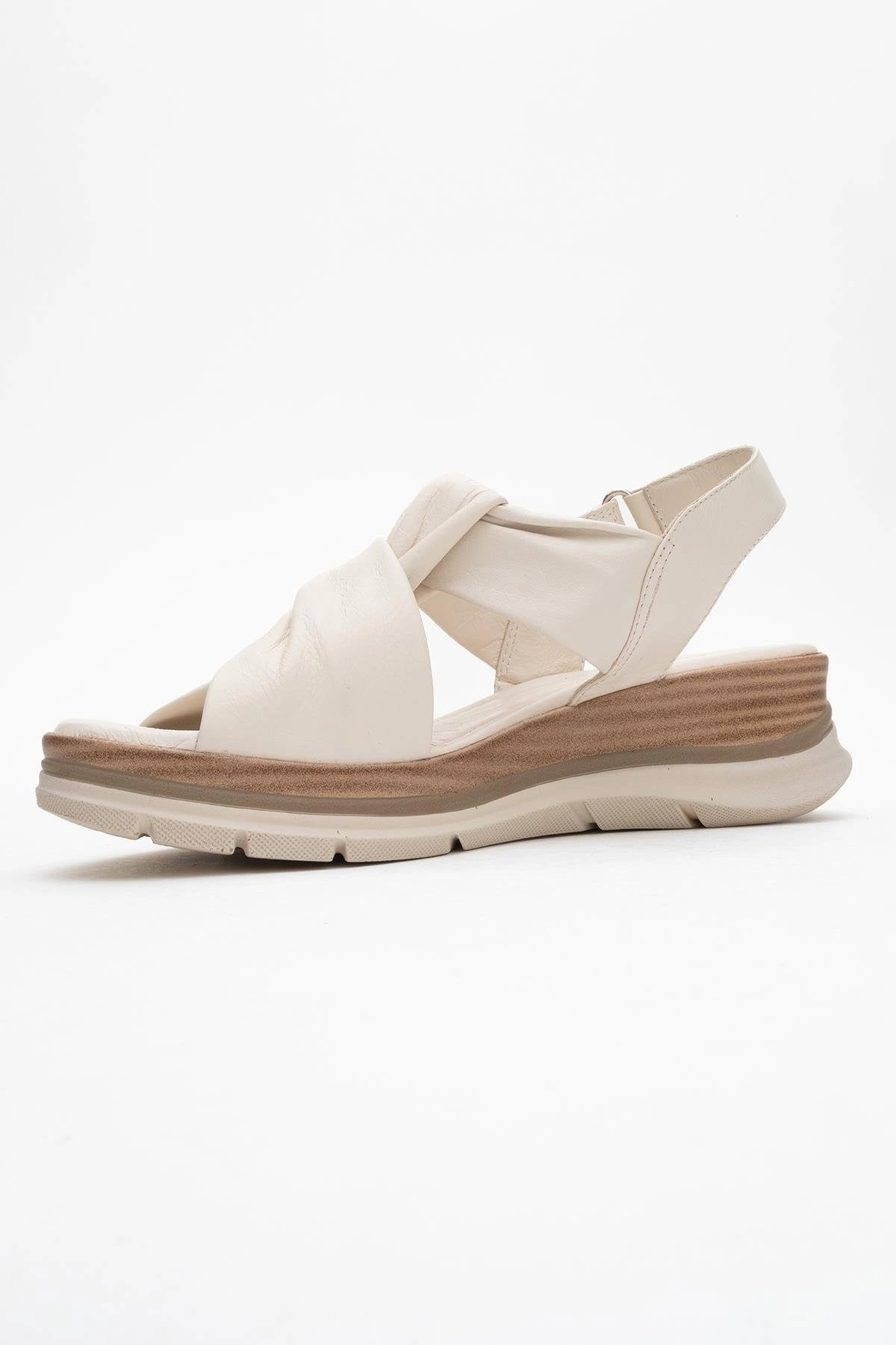 Forever & Always Womens Oara Leather Sandals