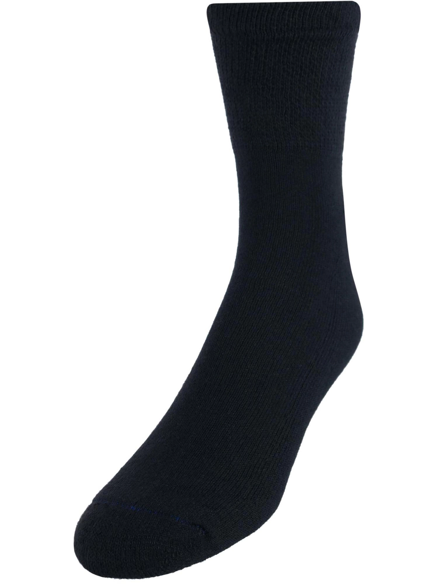 Dr. Scholl's Men's Big and Tall Circulatory Quarter Socks (4 Pair Pack)