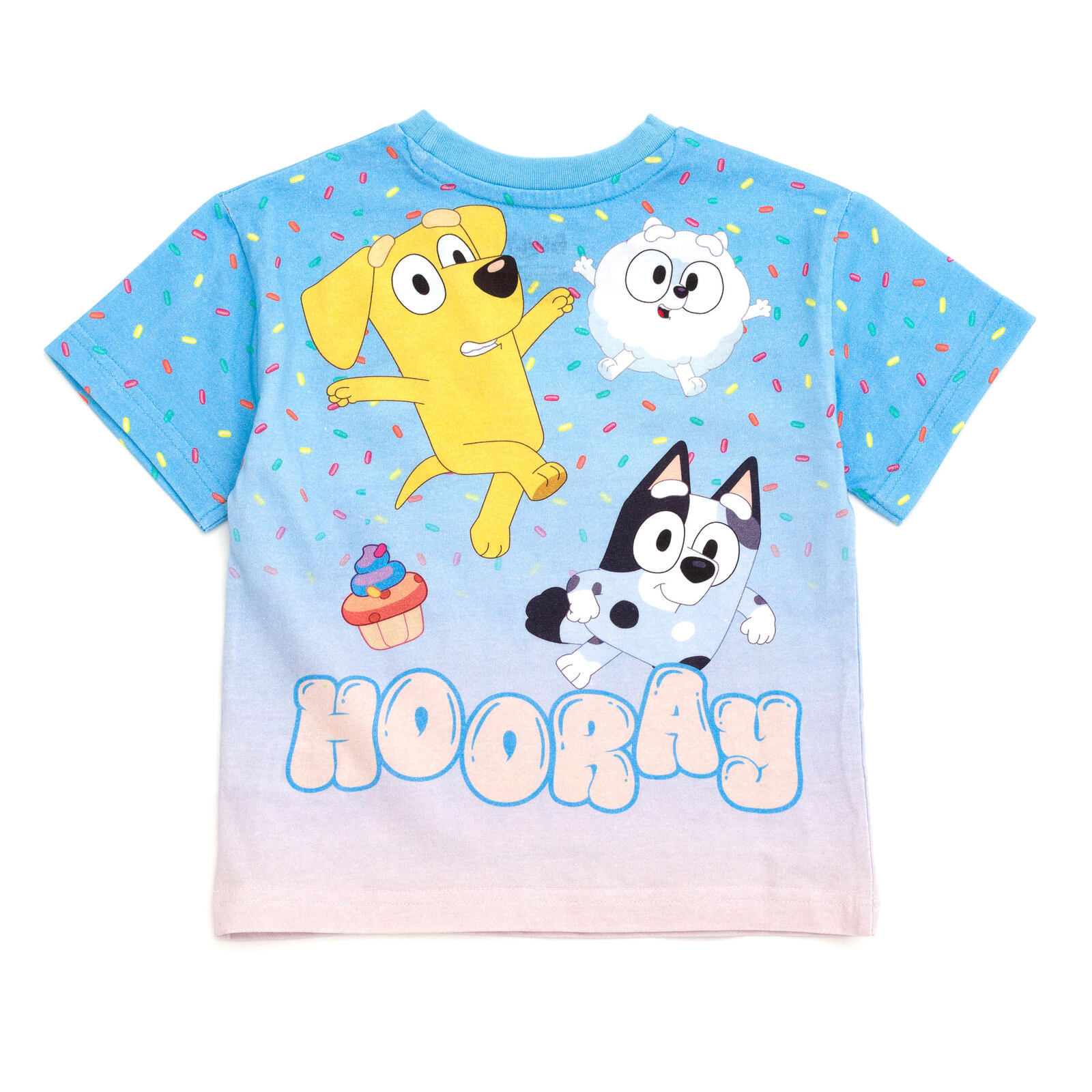 Bluey Holiday and Birthday Short Sleeve T-Shirt