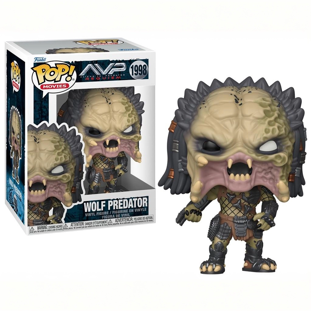 Funko Pop! Aliens vs. Predator: Wolf Predator #1998
