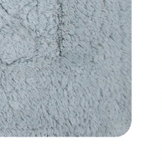 Chain Bath Rug 220 GSF Soft Plush Cotton Non Skid Back By Knightsbridge