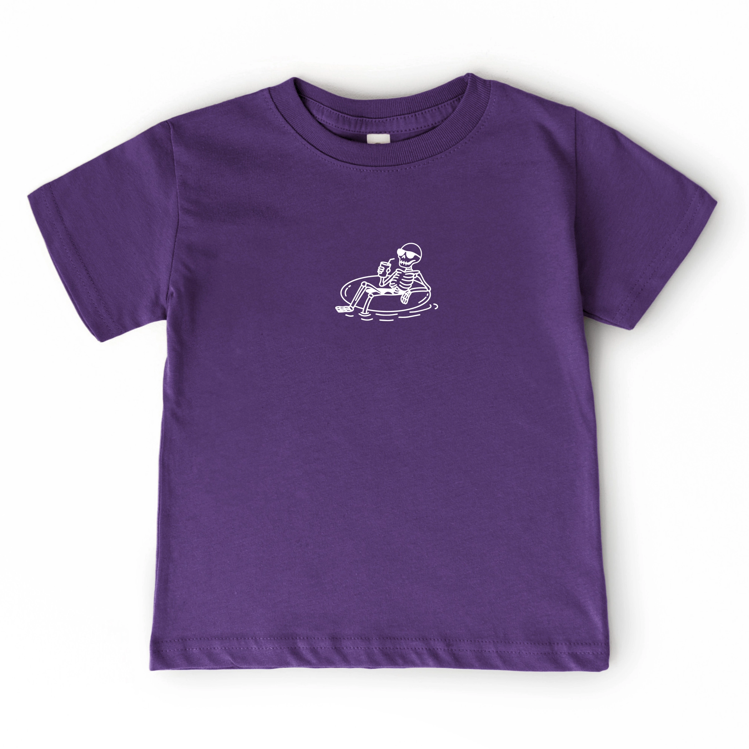 The Juniper Shop - Toddler Short Sleeve Graphic T-Shirt Floating Skeleton