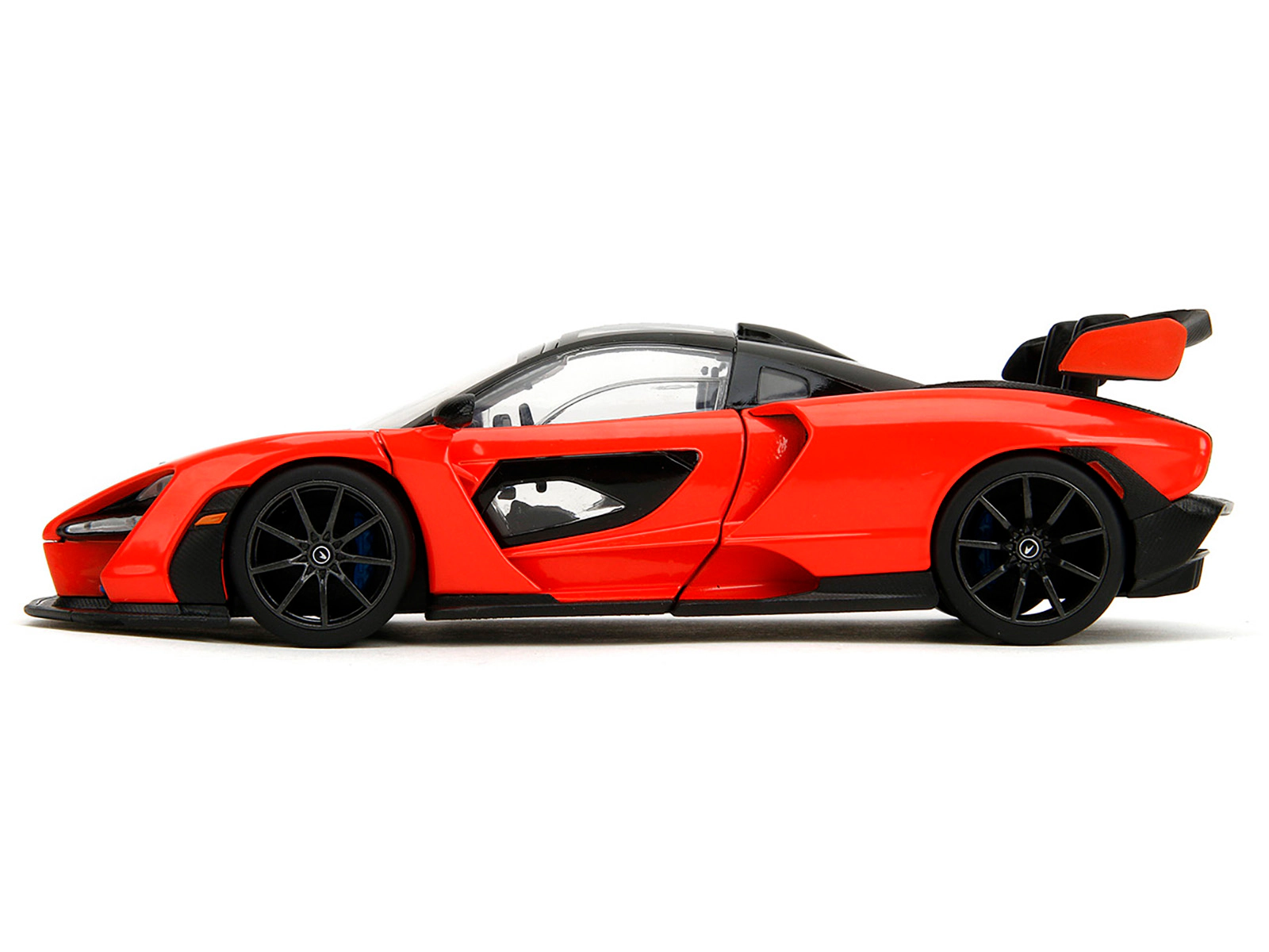 Jada McLaren Senna Red and Black "Fast X" (2023) Movie "Fast & Furious" Series 1/24 Diecast Model Car by Jada