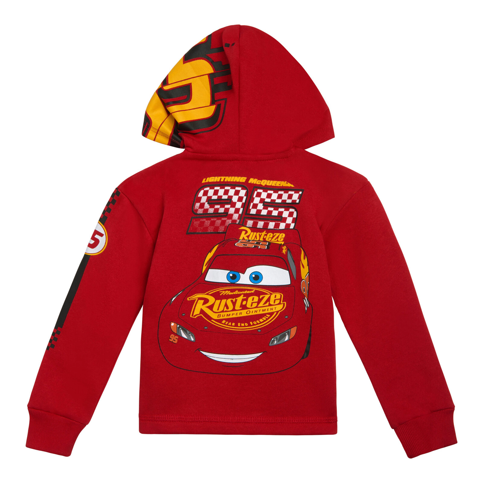Disney Boys' Fleece Quarter-Zip Hooded Sweatshirt