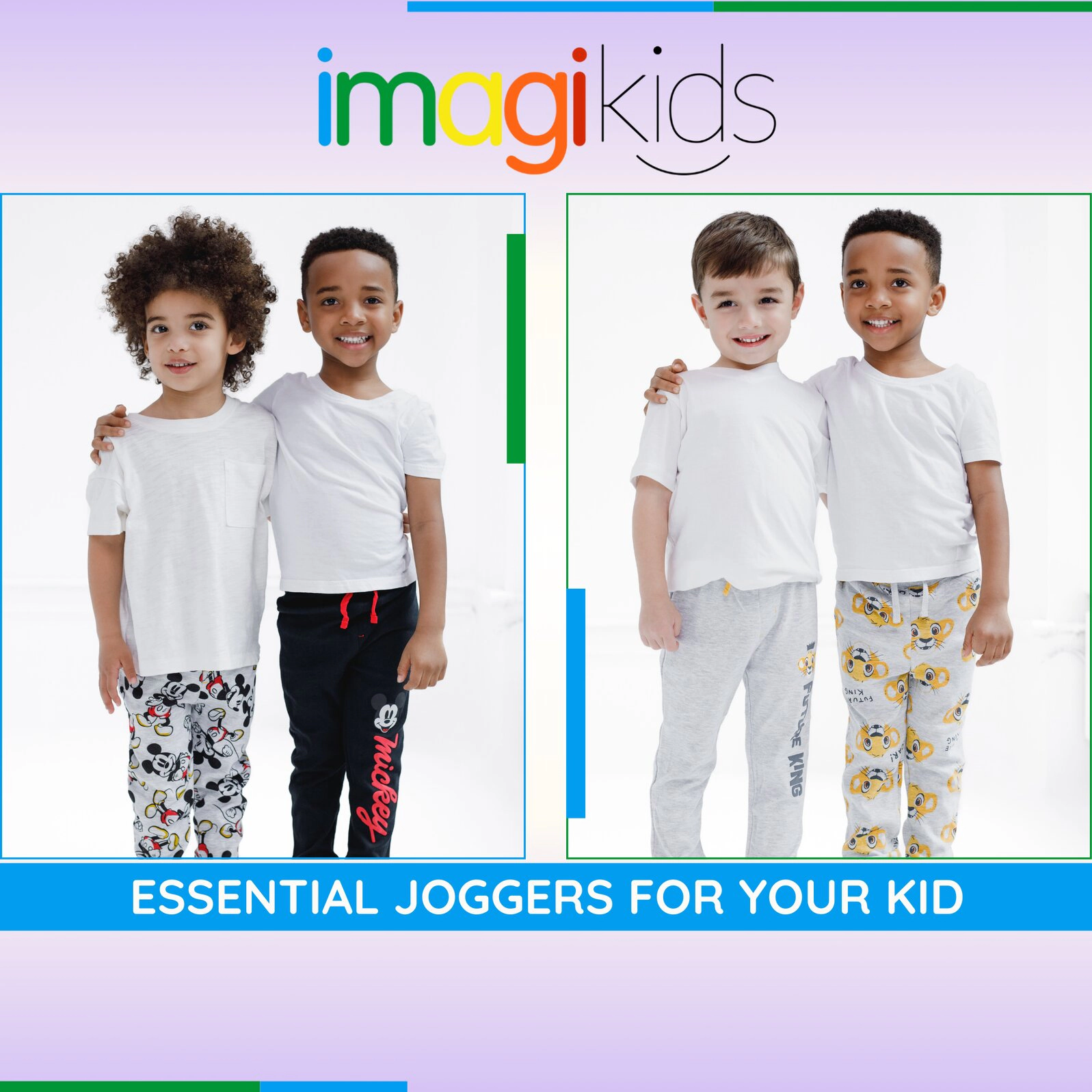 Disney 2-Pack Jogger Pants