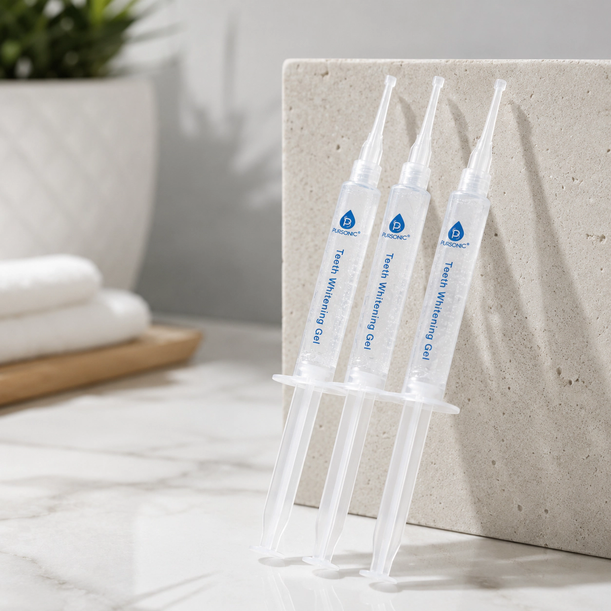 Pursonic Unisex Professional Strength Teeth Whitening Gel