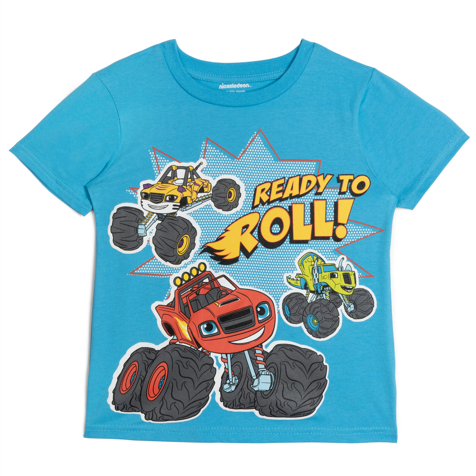 Nickelodeon Blaze and the Monster Machines Boys' 2-Pack Short Sleeve T-Shirts