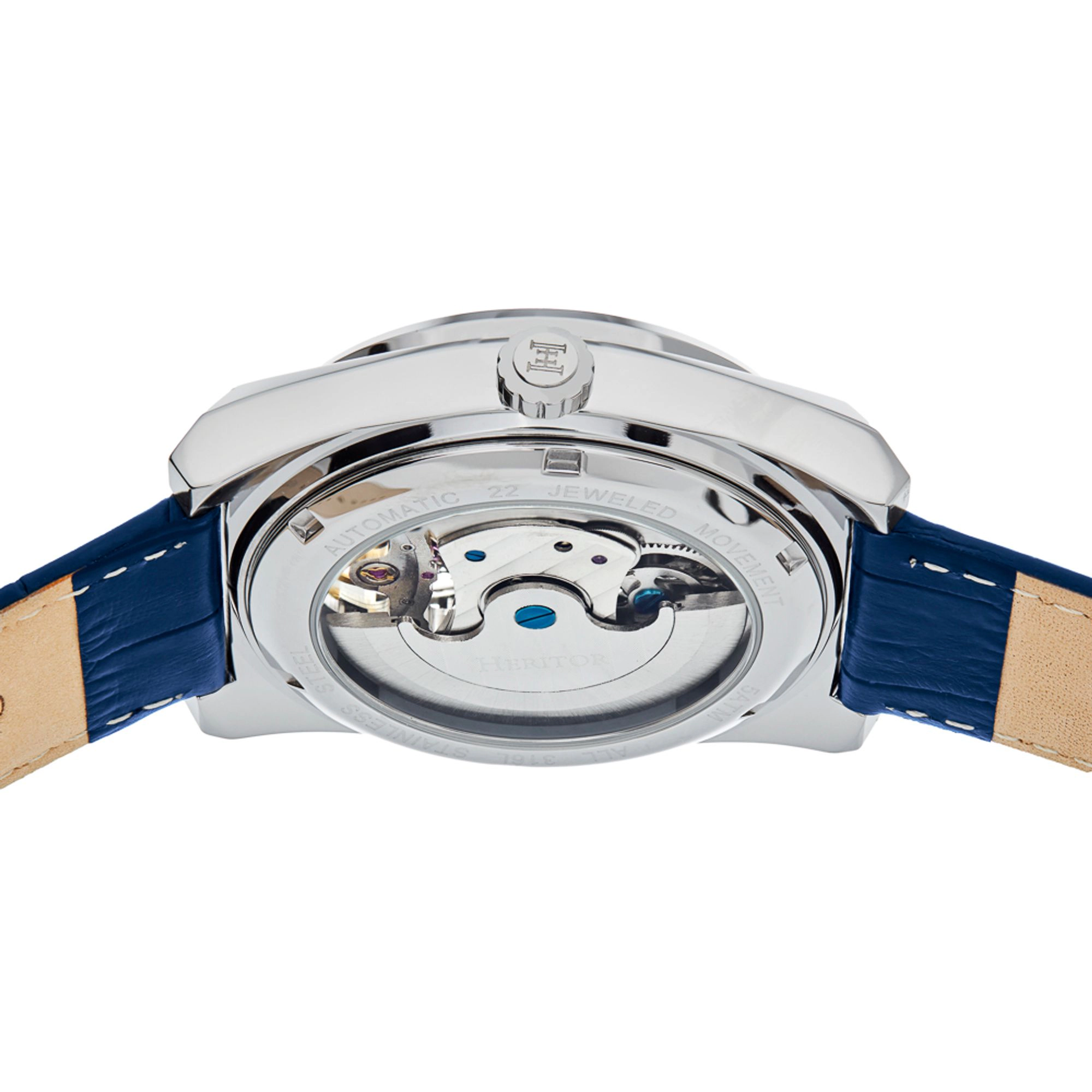 Heritor Automatic Daxton Semi Skeleton Watch