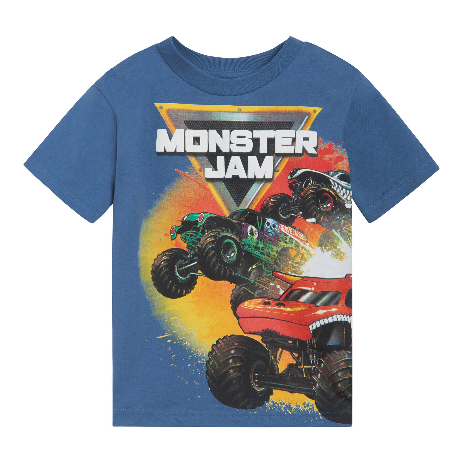 Monster Jam Boys' 3-Pack Short Sleeve T-Shirts