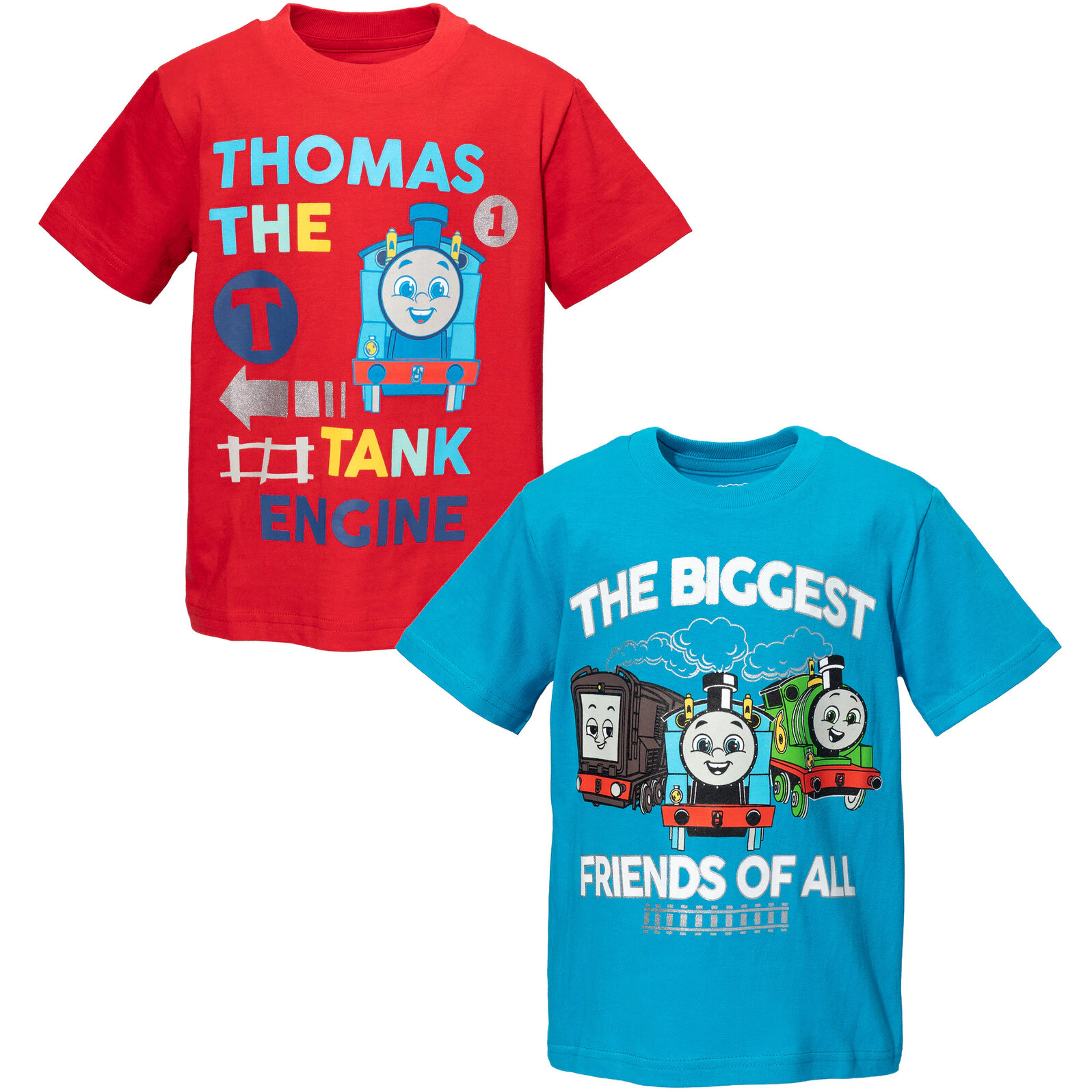 Thomas & Friends Boys' 2-Pack T-Shirts