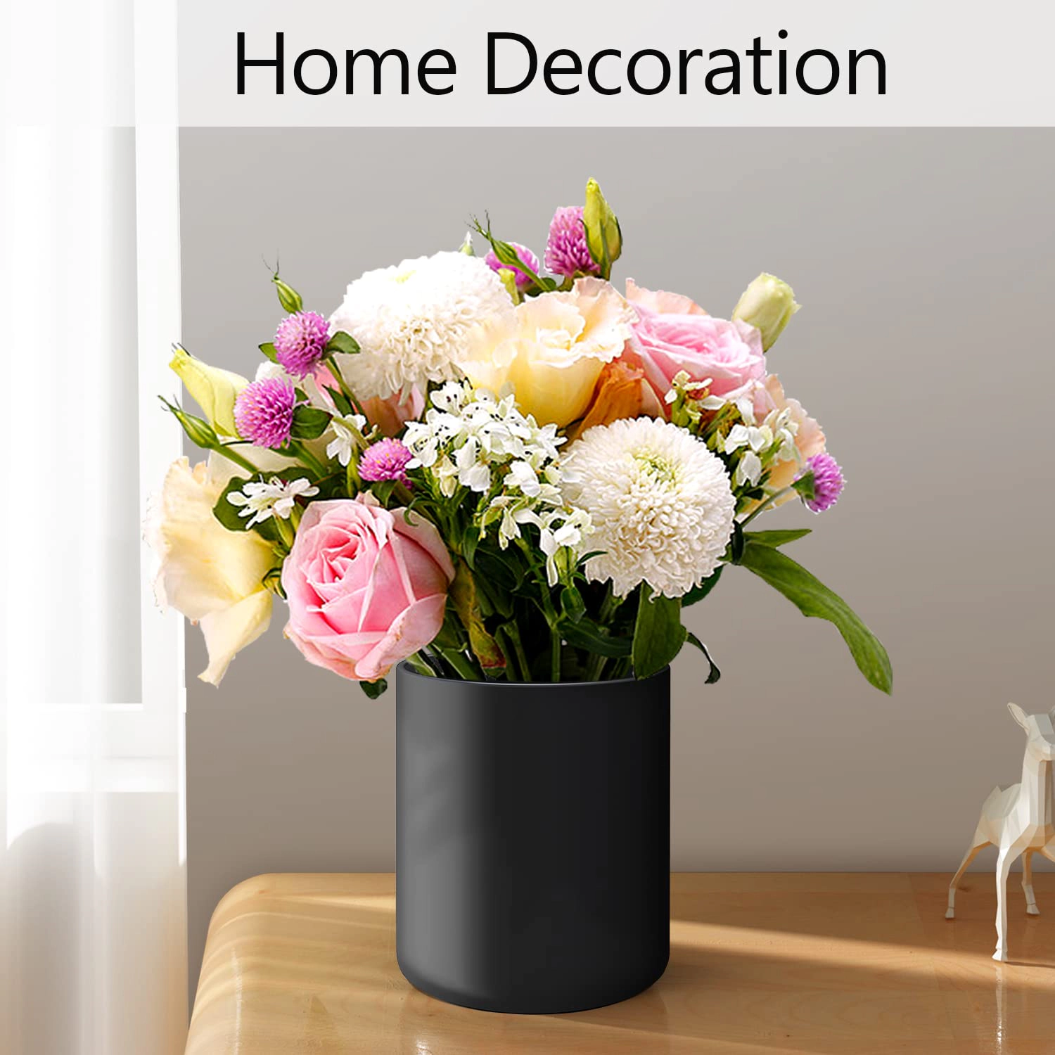 WZK Matte Ceramic Farmhouse Kitchen Utensil Holder