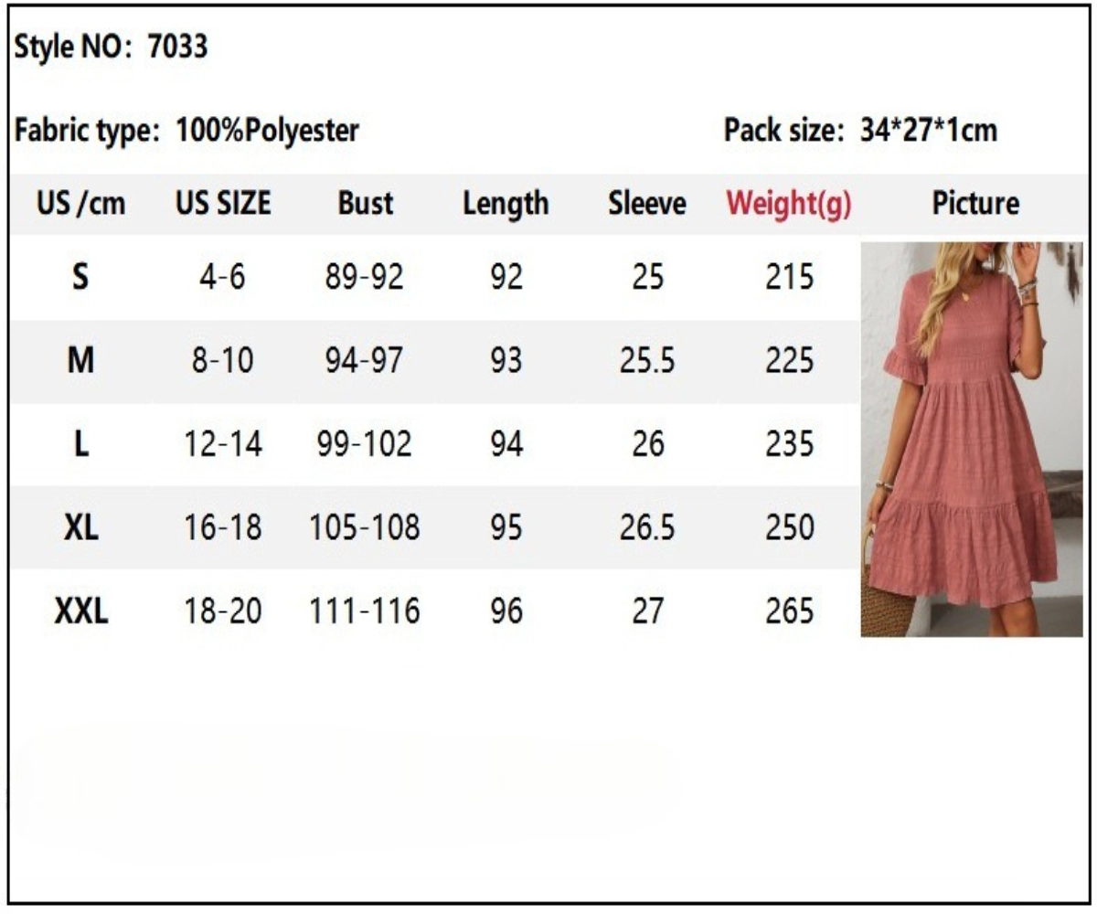 Flowy Midi Dresses for Women Ruffle Loose Fit Crewneck Sleeveless Sundress Beach Dress