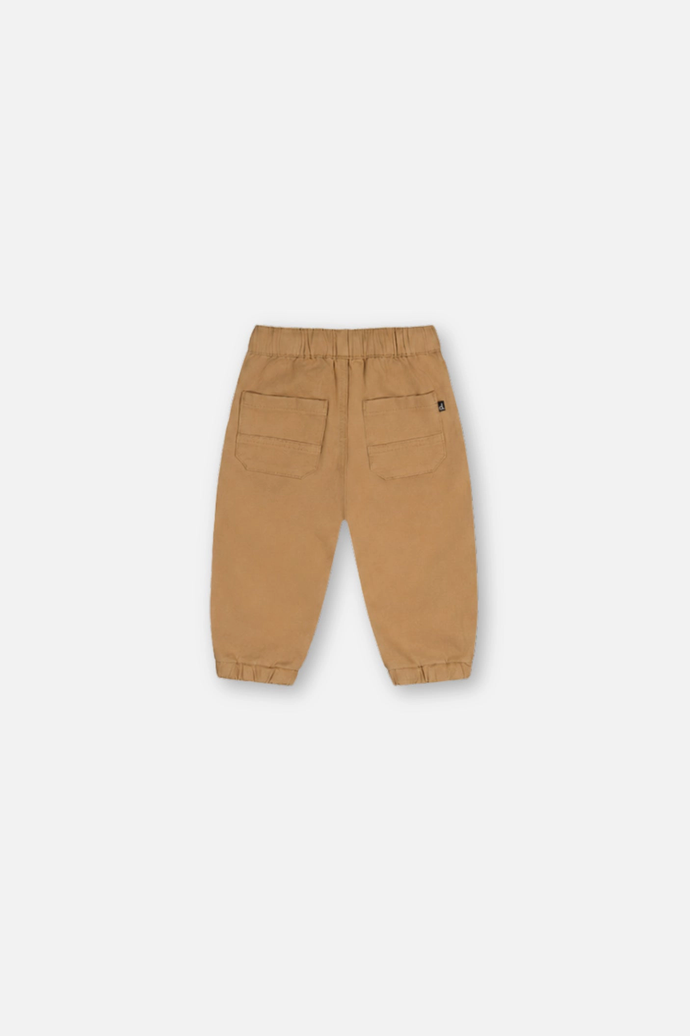 Deux par Deux Boys Stretch Canvas Patch Pocket Jogger Pants