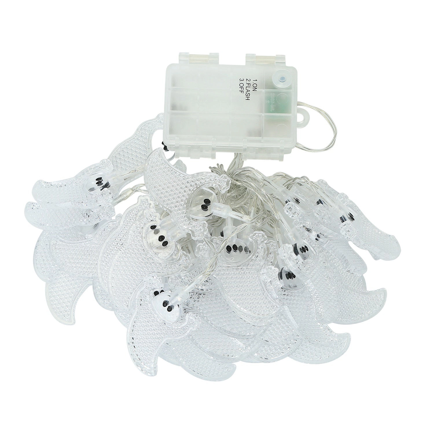 GBruno LED Ghost String Lights 30-Bulb 9.8ft