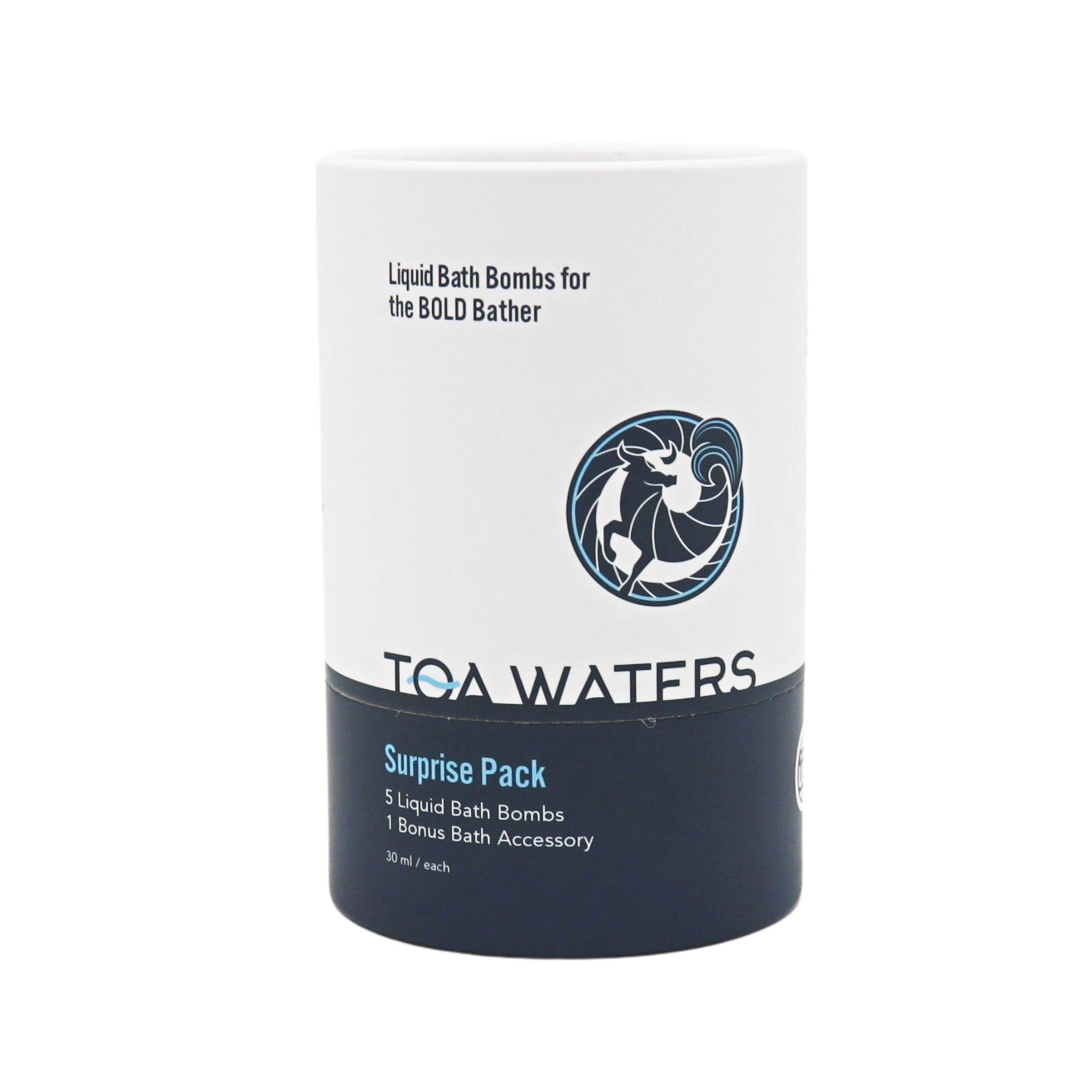 TOA Waters Unisex Gift Set - Liquid Bath Bombs and Bath Accessory Surprise Gift Set