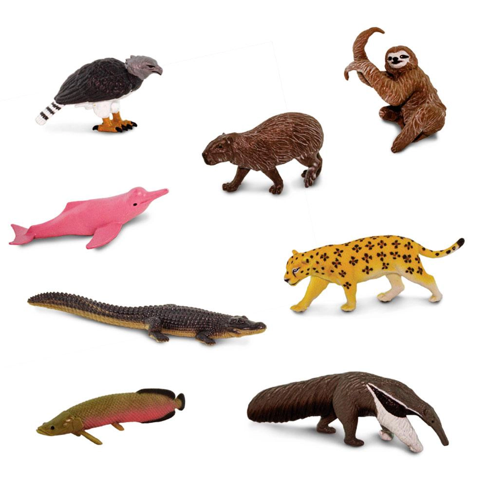 Safari Ltd. - South American Animals TOOB - contains 8 Mini Figurines