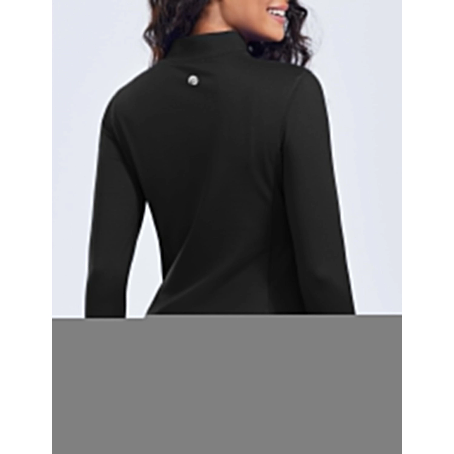 Pinspark Womens Zip Up Cropped Jacket Long Sleeve Thumbhole Slim Fit Athletic Jackets