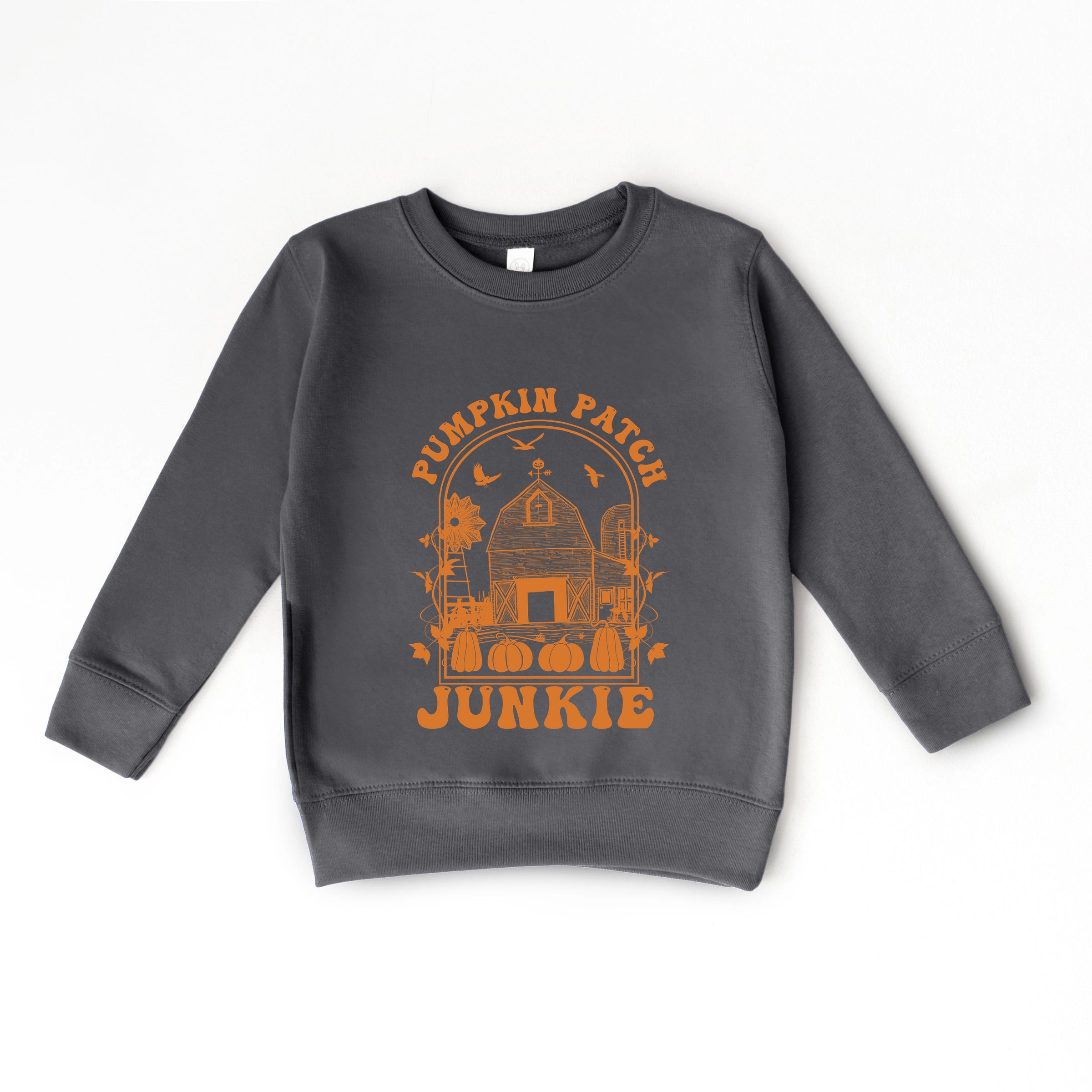 The Juniper Shop - Youth Graphic Sweatshirt Pumpkin Patch Junkie