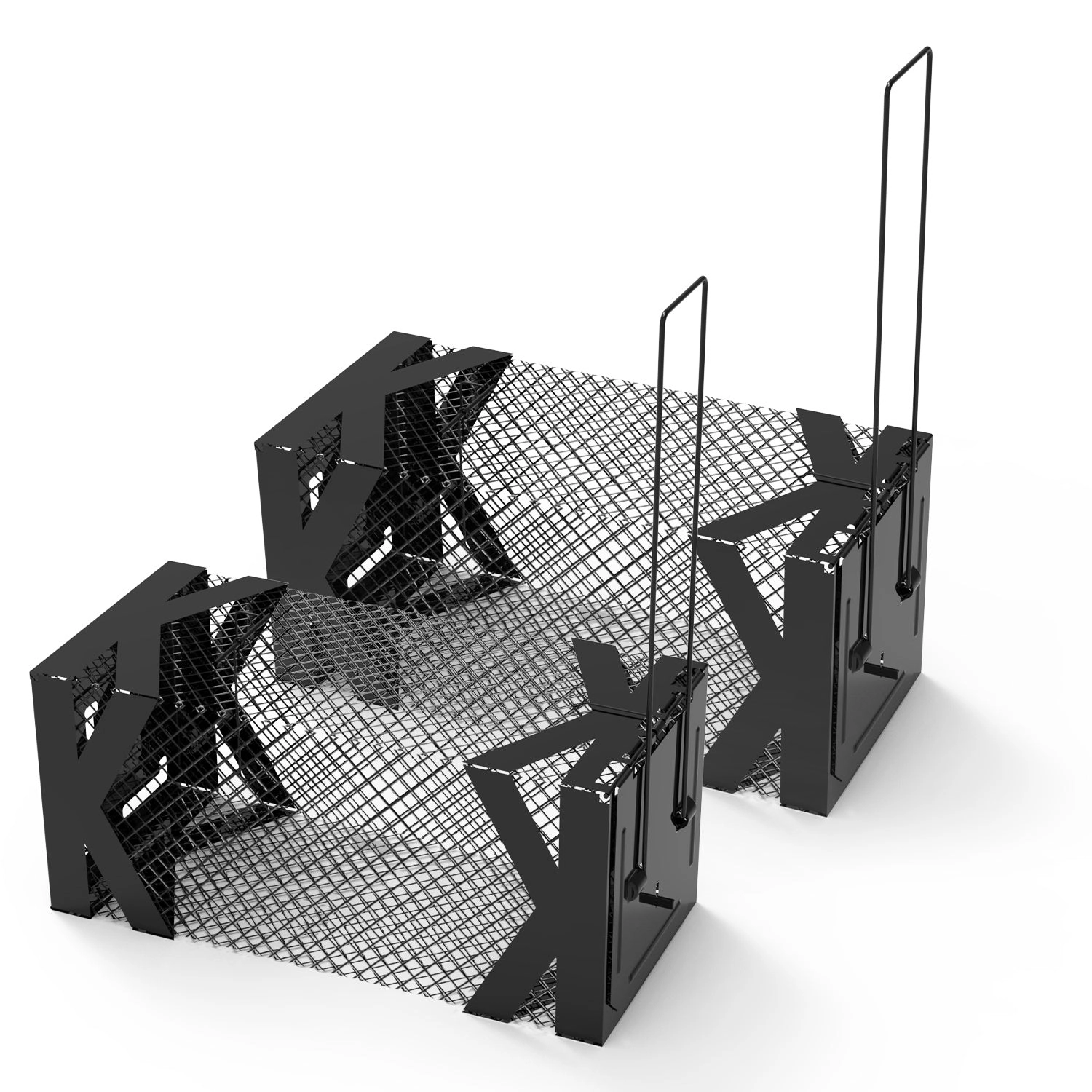 GBruno 2-Pc Live Catch Mouse Trap Cage