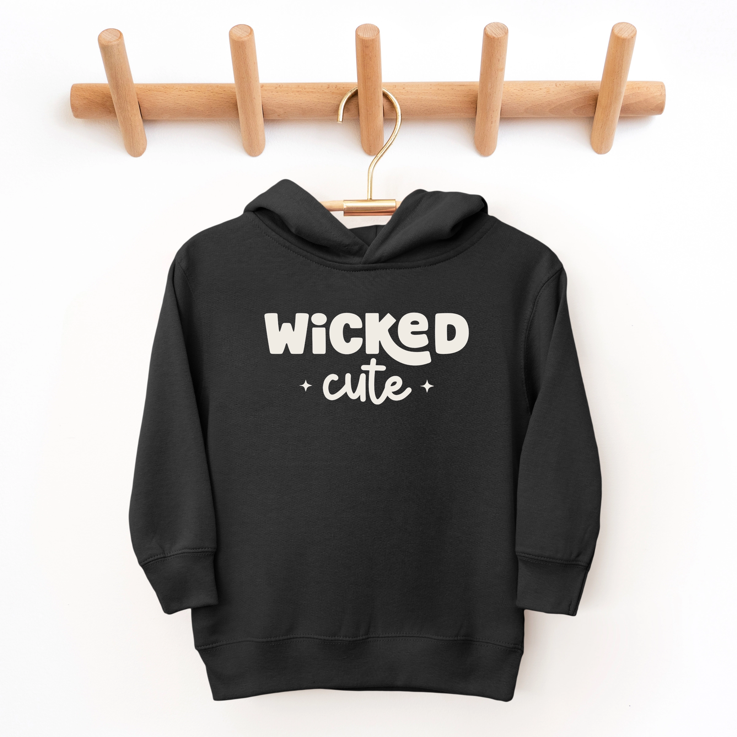 The Juniper Shop - Toddler Hoodie Wicked Cute Bold