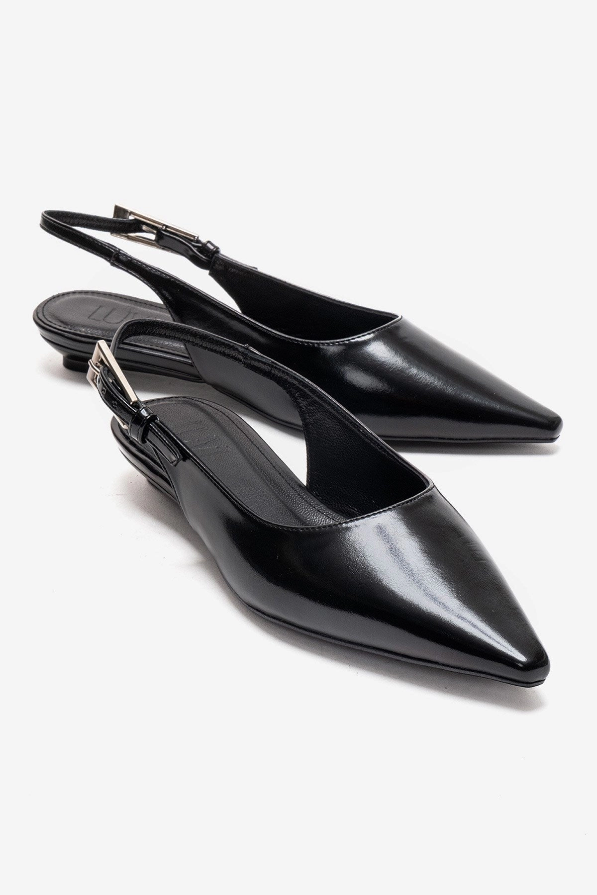Prologue Shoes Womens Jenna Slingback Pointed Toe Pump