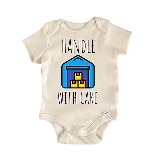 NOFO VIBES Unisex Warehouse Logistics Newborn Baby Bodysuit
