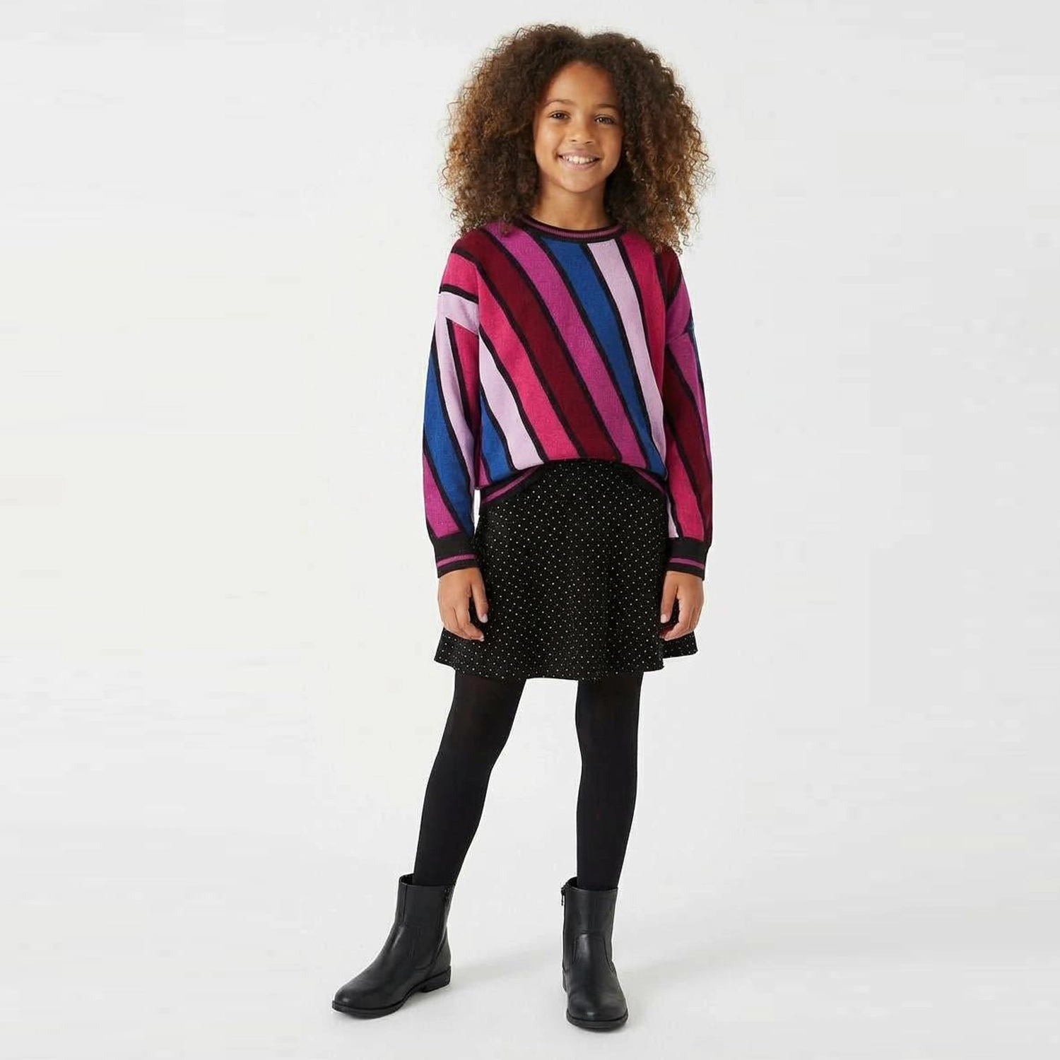 Rockets of Awesome Stripe Super Soft Sweater for Girls