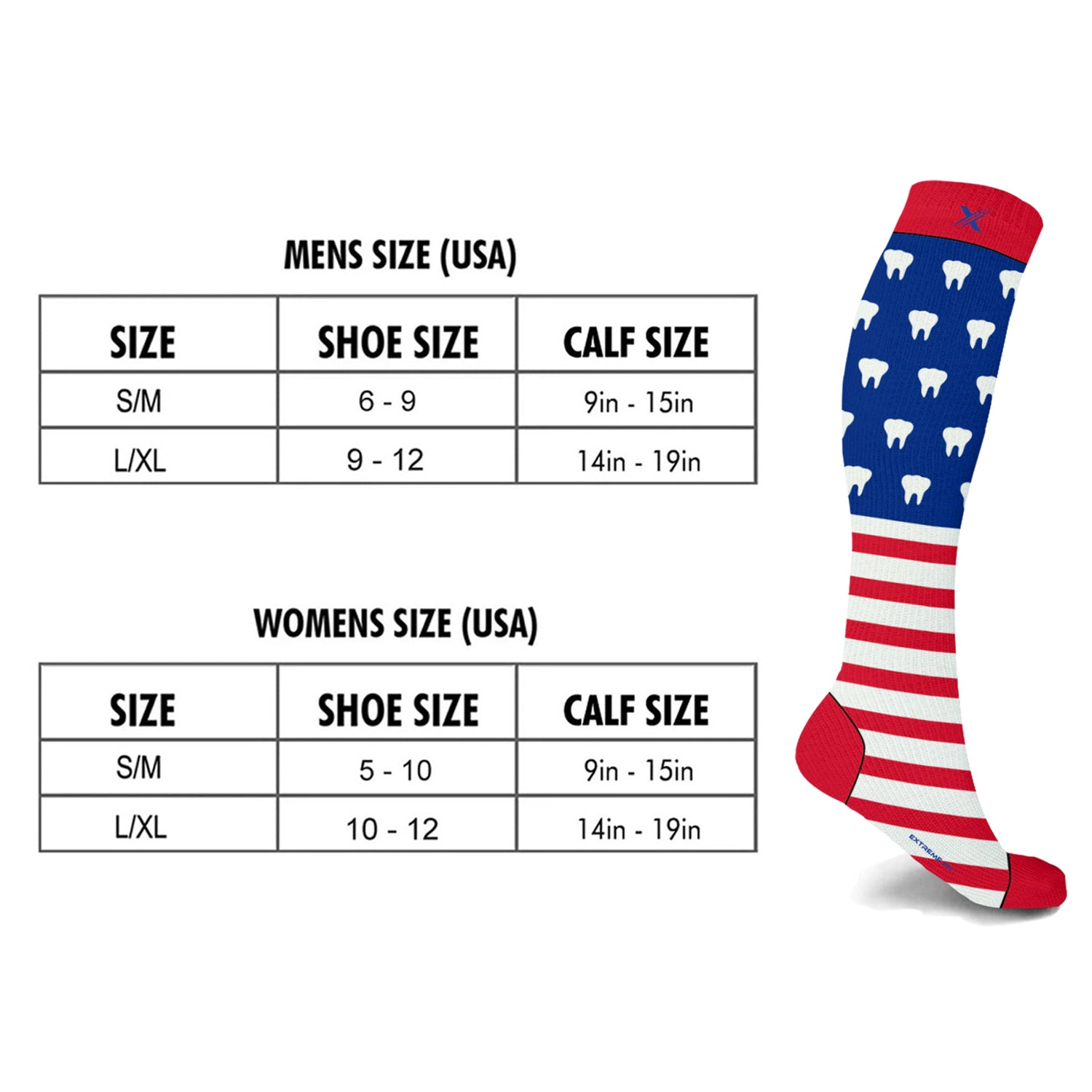 Extreme Fit Compression Socks Knee High - Made For