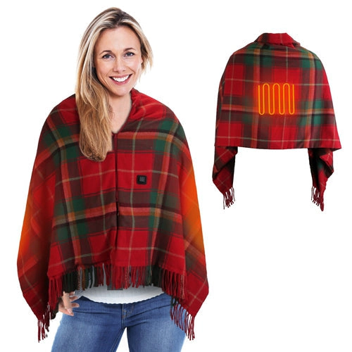 GBruno USB Heated Shawl With 3 Heating Levels