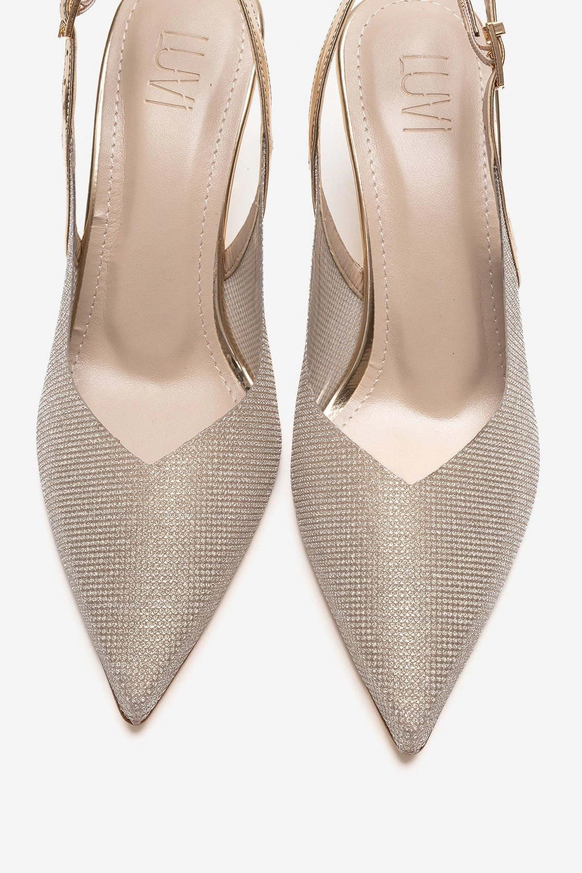 Prologue Shoes Womens Dorata Embellished Stiletto Pump