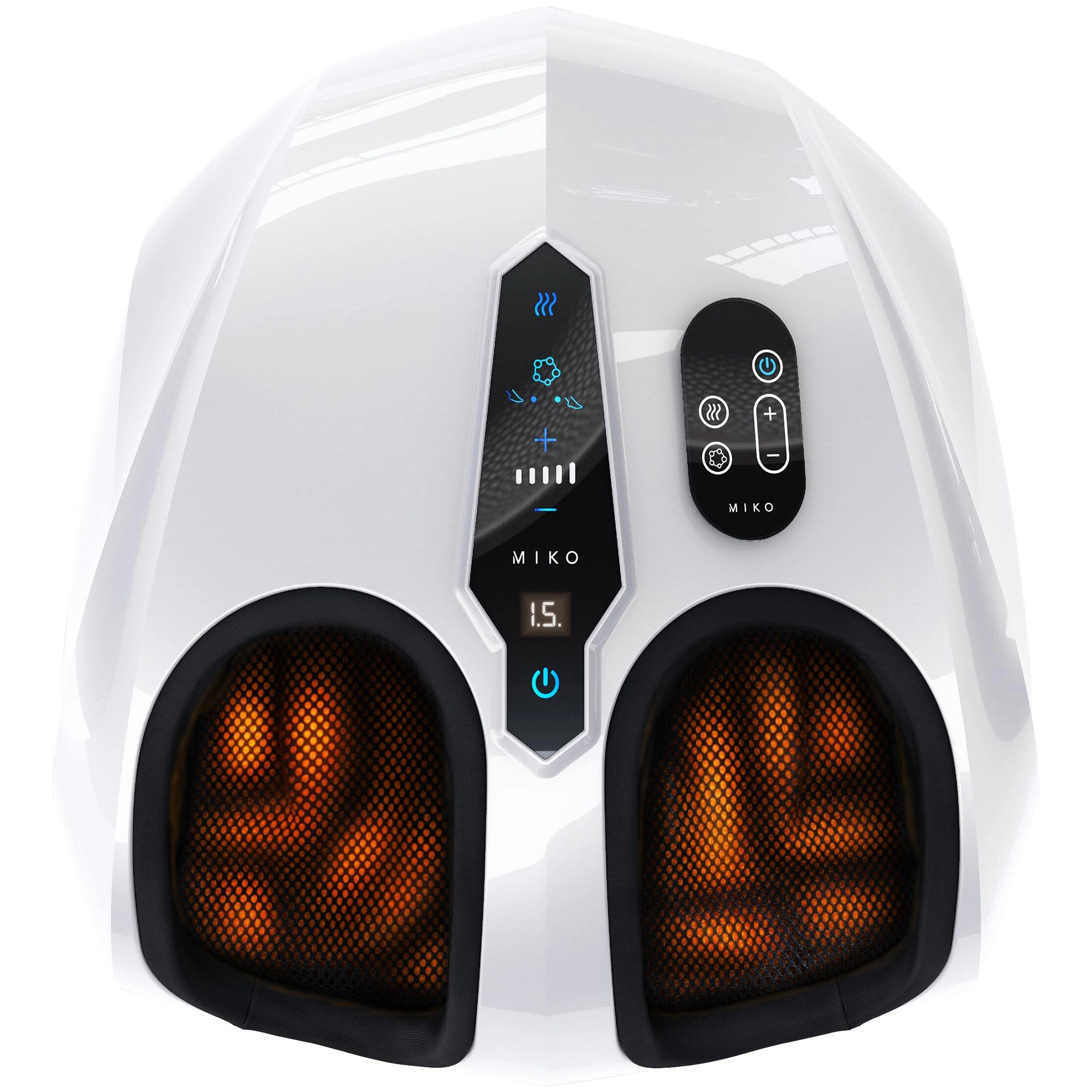 Miko Shiatsu Foot Massager Machine with Kneading and Switchable Heat