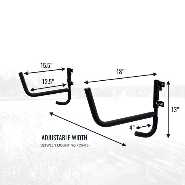 StoreYour Ozarks Swivel Kayak Rack, Holds 100 lbs