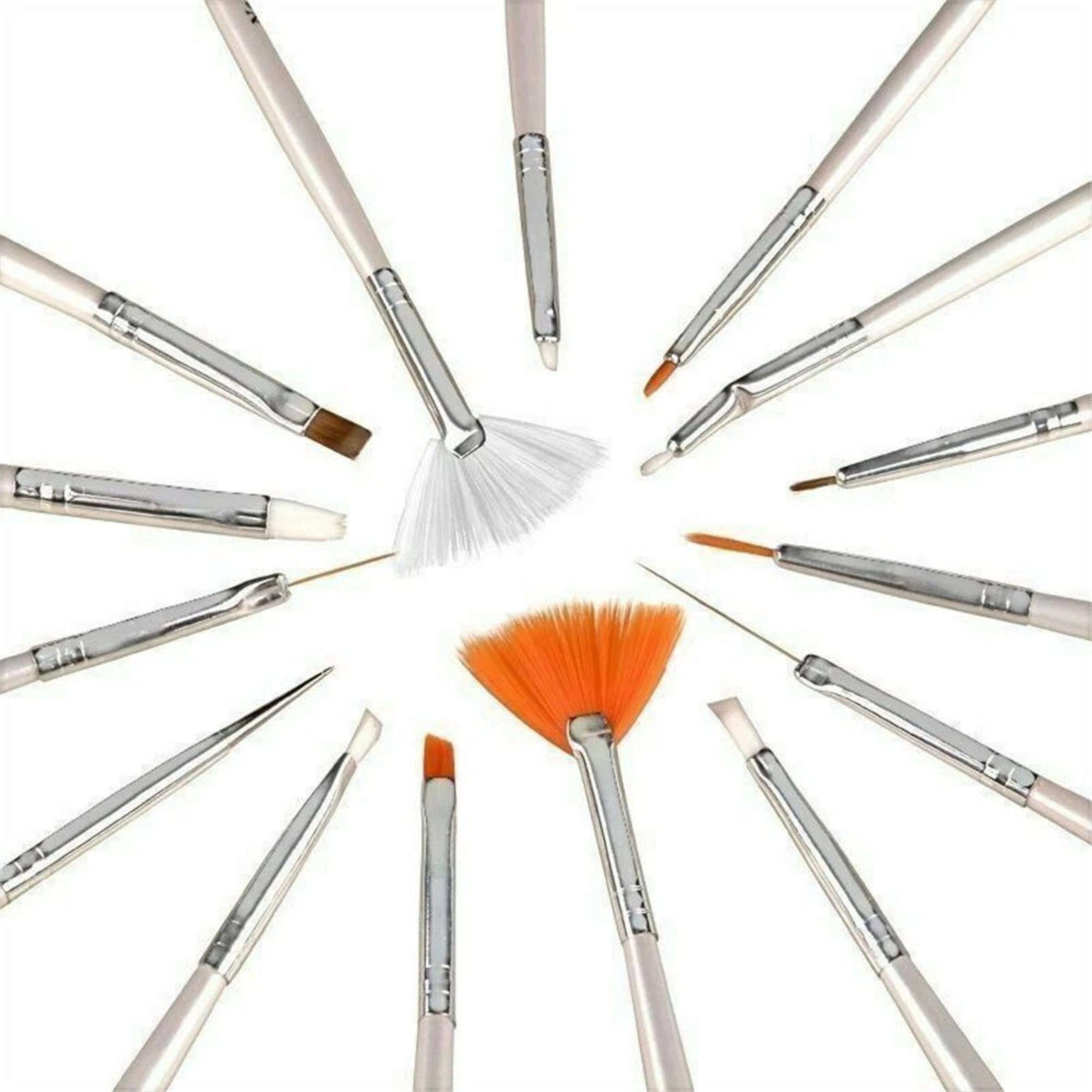 Home Collection 27 Piece Nail Art Brush Dotting and Drawing Tool Set