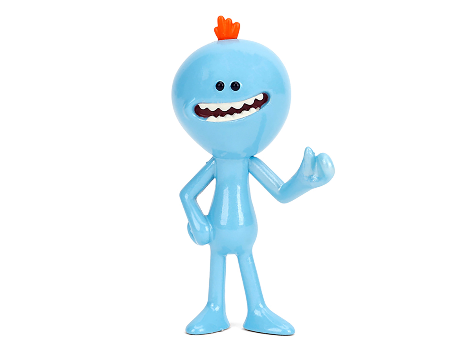 Jada Set Of 4 Diecast Figures "Rick And Morty" (2013-Current) Tv Series "Metalfigs" Series Diecast Models By Jada