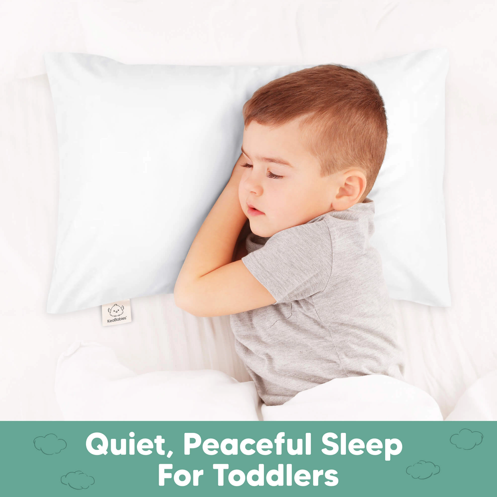 KeaBabies My Little Dreamy [Protect+] Waterproof Jumbo Pillowcase