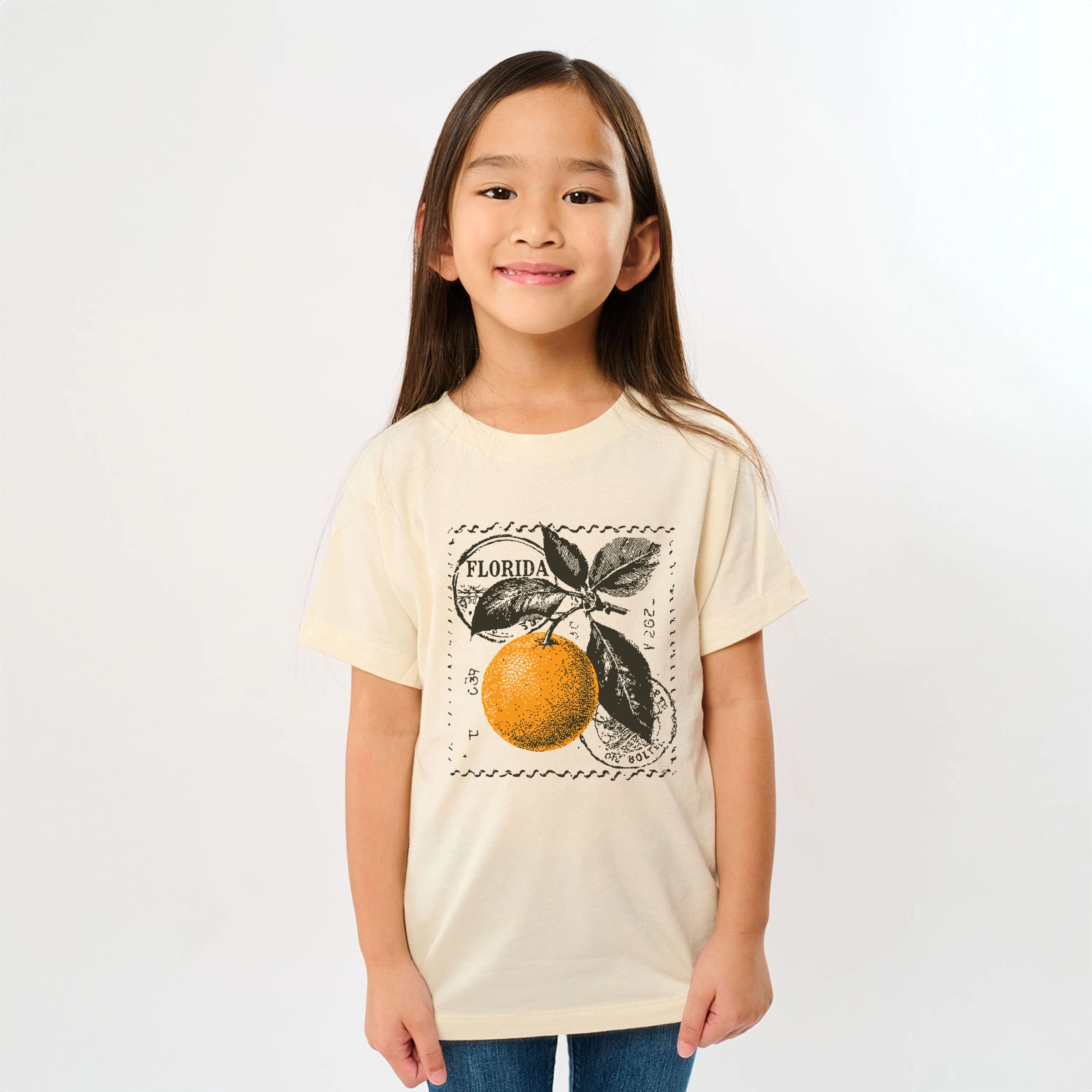 The Juniper Shop - Youth Short Sleeve Graphic T-Shirt Florida Orange
