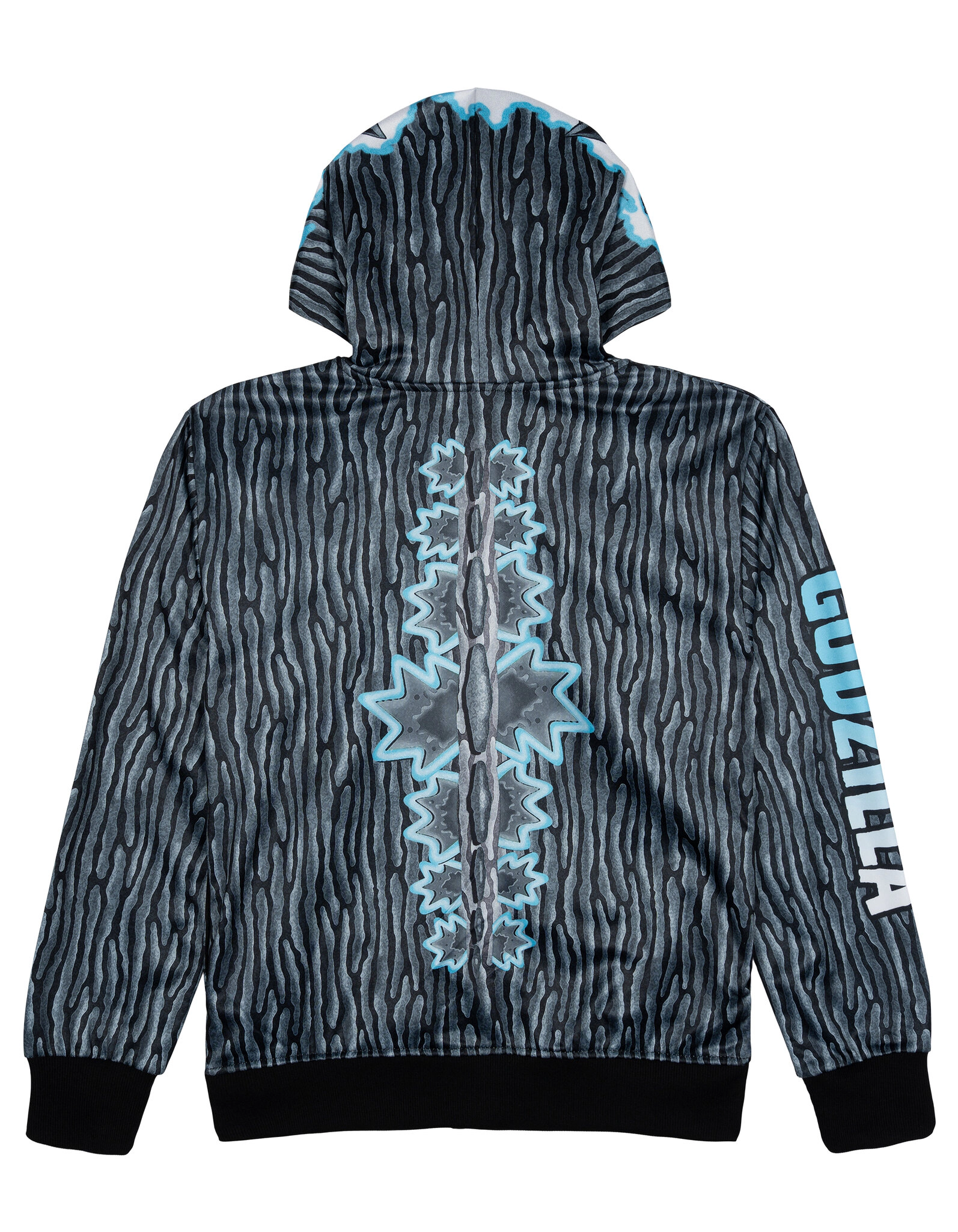 Godzilla Matching Family Cosplay Fleece Zip-Up Hoodie